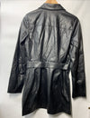 Paige Strada Moto Dress Women's Black Belted Zip Pockets Long Sleeve Size 6