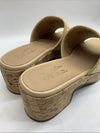 Seychelles Women's One of a Kind Platform Mule Sandal Natural Size 8 Open Toe