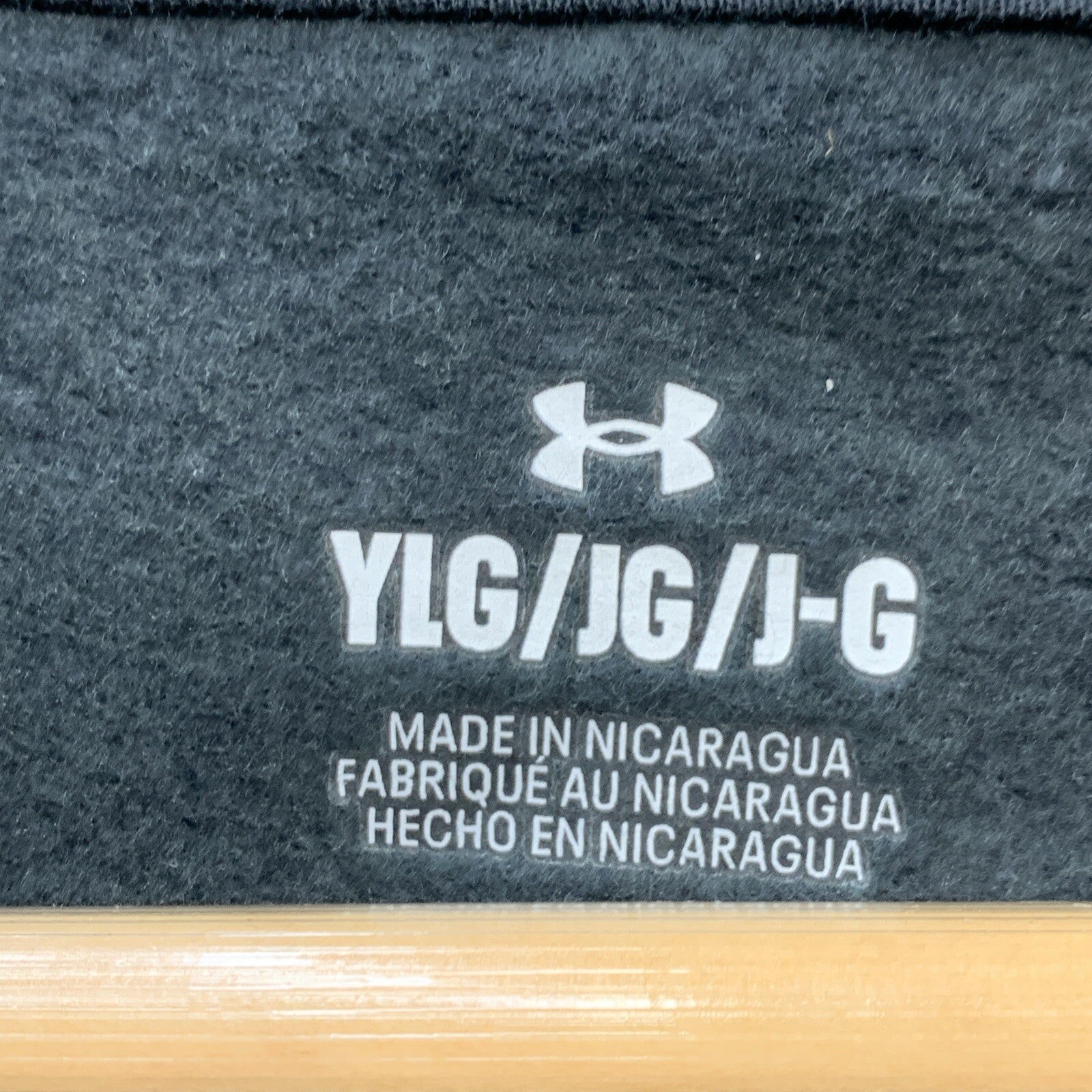 Under Armour - Boys Rival Fleece Full Zip Sweater Black Size YL Long Sleeve