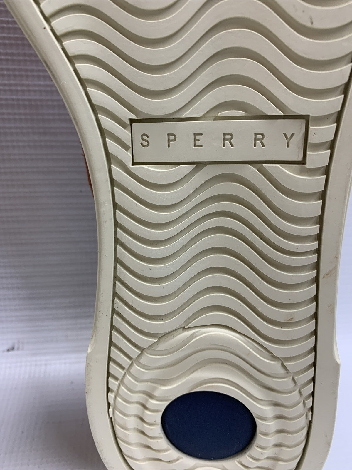 Sperry John Legend Men's Legend Signature Plushwave Boat Shoes Rust Size 12 M
