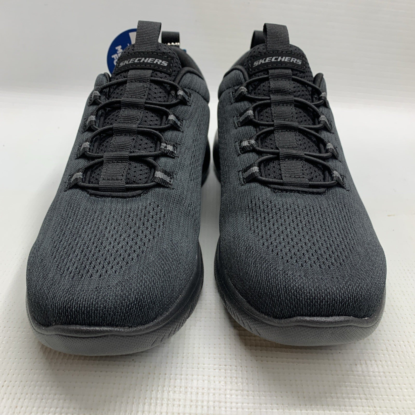 Skecher Summits-Louvin 232186/BBK Shoes Black Size 8 Slip-on Sneaker Lightweight