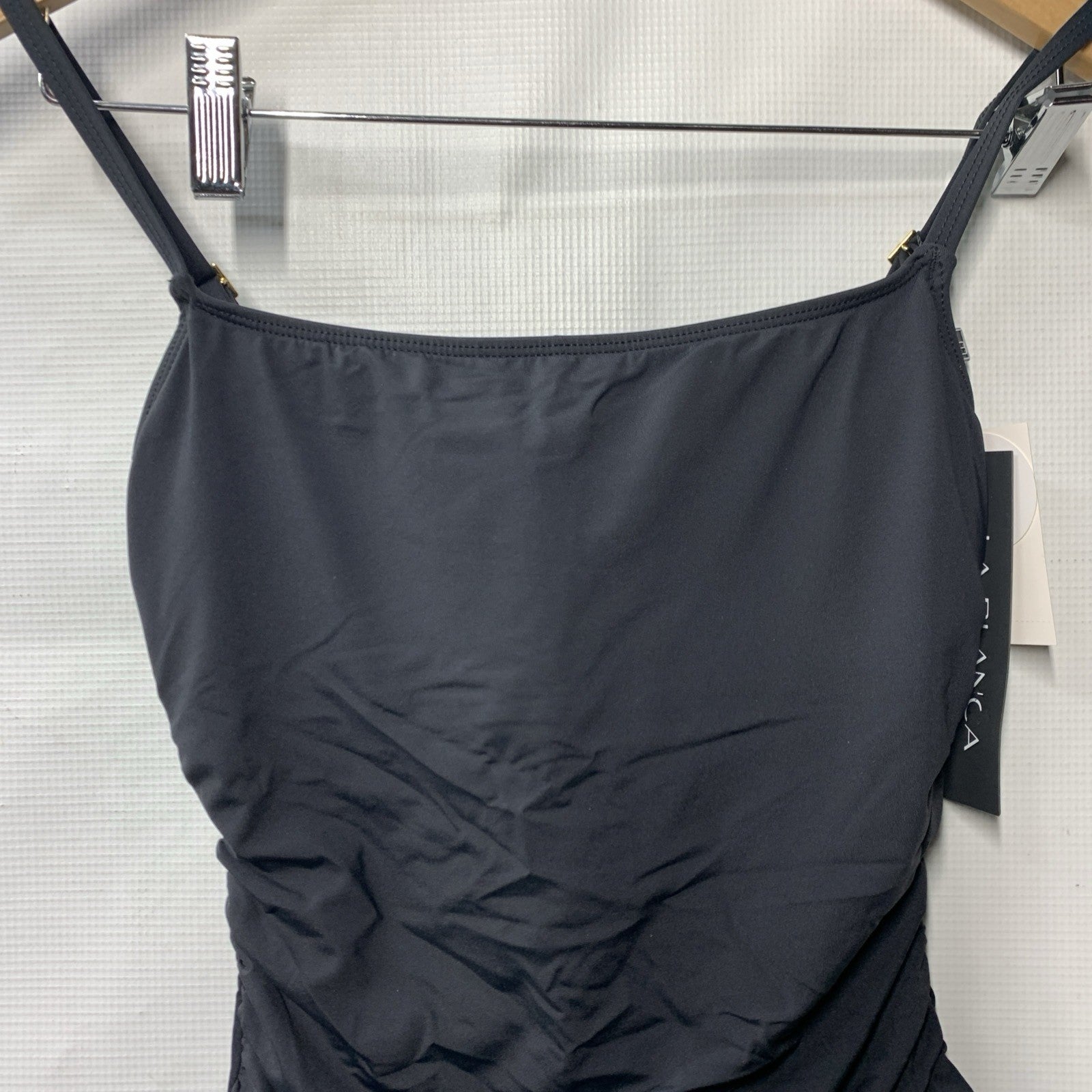 La Blanca Women's Standard Island Goddess Lingerie One Piece Swimsuit, Black, 6