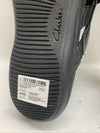 Women's Clarks Laurieann Bali Sandals Black Leather Size 9 Open Toe Slip-on