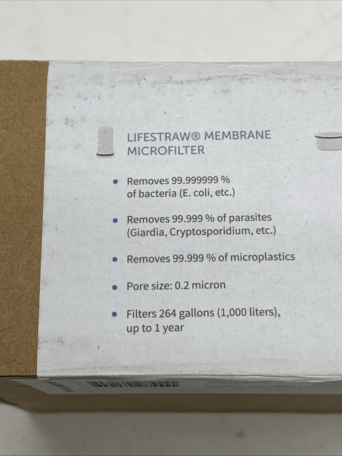 LifeStraw Home Water Pitcher Replacement Pack 1 Year Supply for Protection