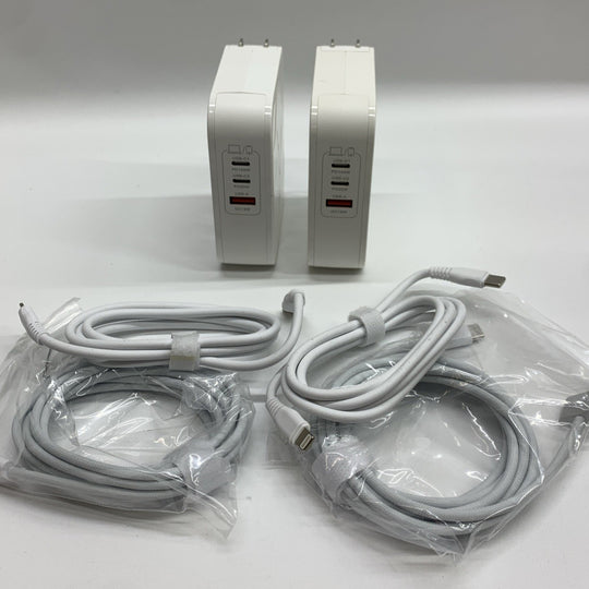 140W USB-C Power AC Adapter Charger For MacBook Pro/Air 16/15/14/13'' 2 Pack
