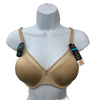 Bali Smoothing Breathable Womens Underwired T-shirt Bra Beige DF3439 Size 36C