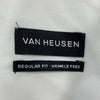 Van Heusen Mens Regular-Fit White Button Dress Shirt Size M Long Sleeve Collared