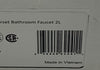 Delta B2510LF Centerset Bathroom Faucet Chrome 2-Handle Bathroom Sink Faucet