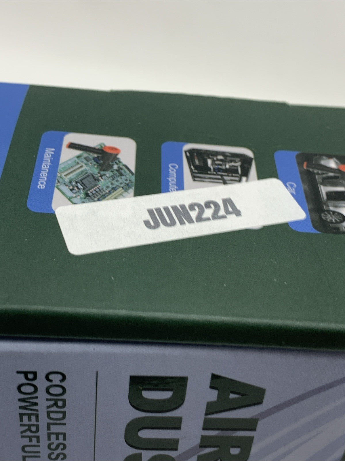 Compressed Air Duster 6000mAh Battery Electric Air Duster AD-33 Cordless Portabl