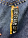 Ariat Men's FR M4 Relaxed Basic Low Rise Boot Cut Jean 10012555 Size 34x32 Pants
