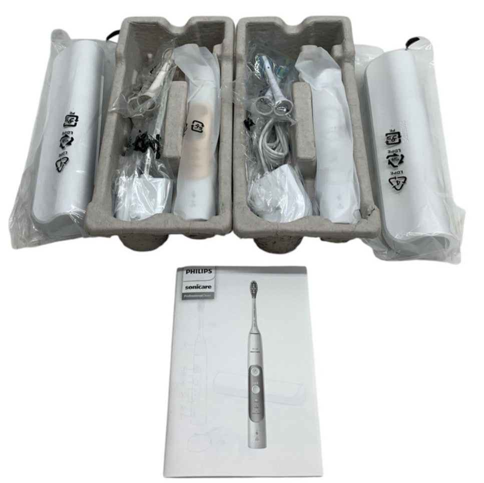 Philips Sonicare Professional Clean HX7513/71 Electric Power Toothbrush - 2 PACK