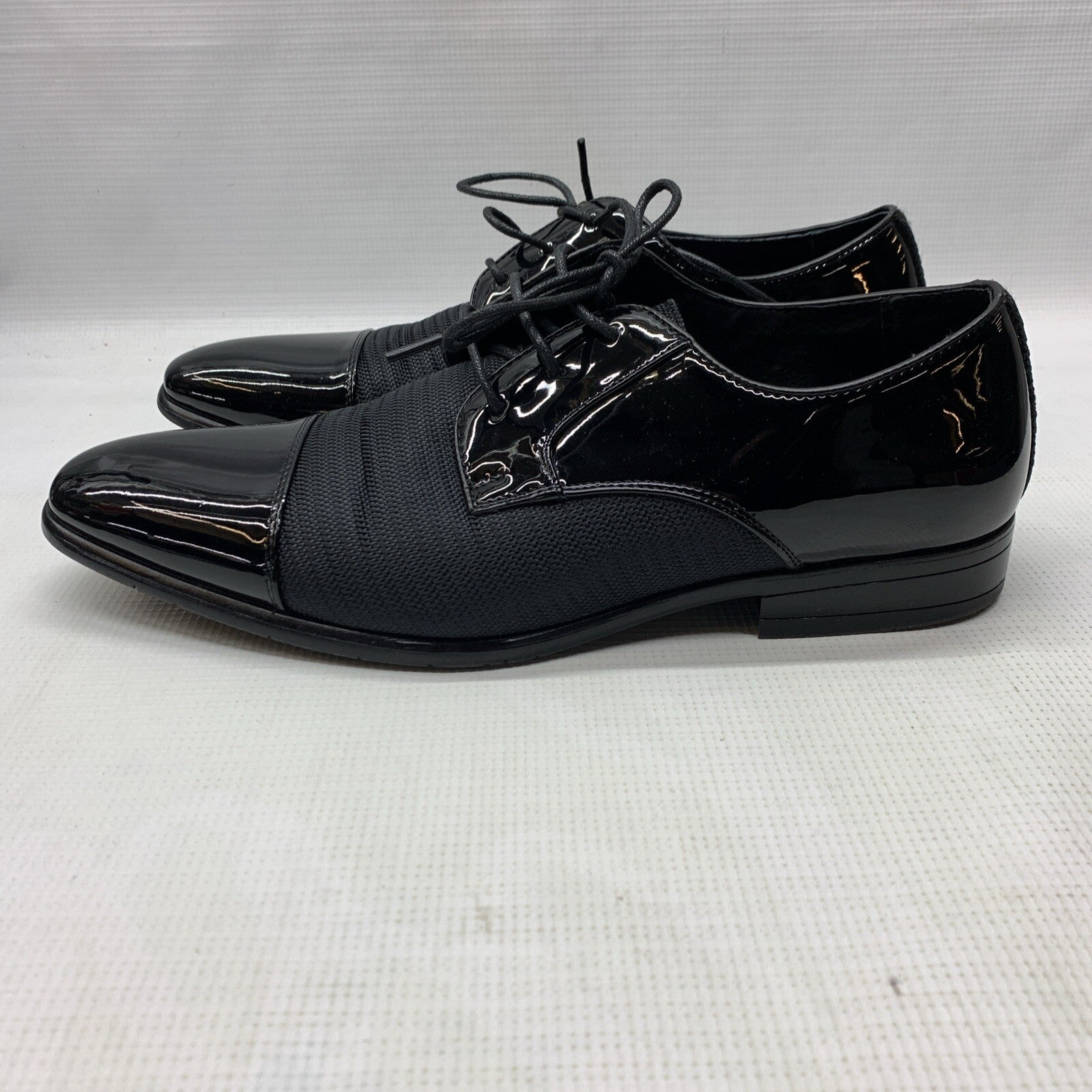 Man's Oxfords Stacy Adams Pharaoh Cap Toe Oxford 9M Black Lace-up Formal Shoes
