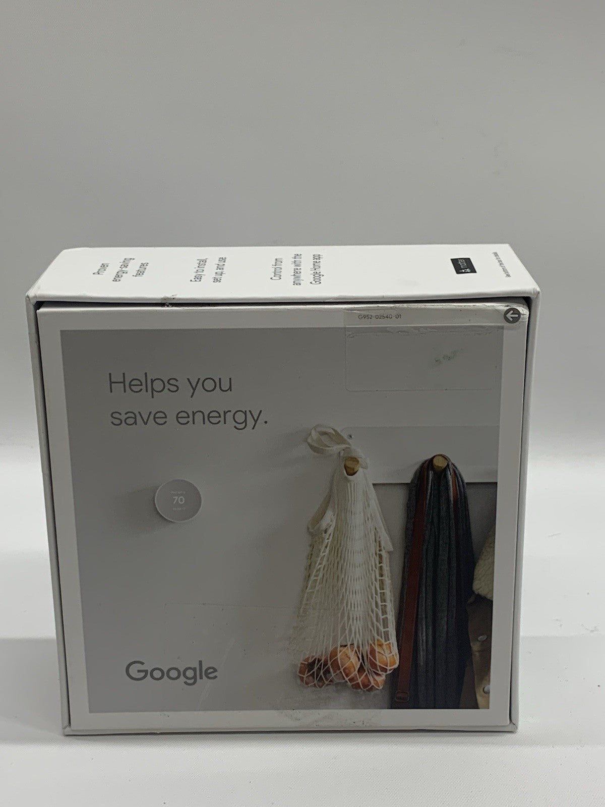 Google Nest Thermostat - Smart Thermostat for Home Programmable Wifi - GA01334