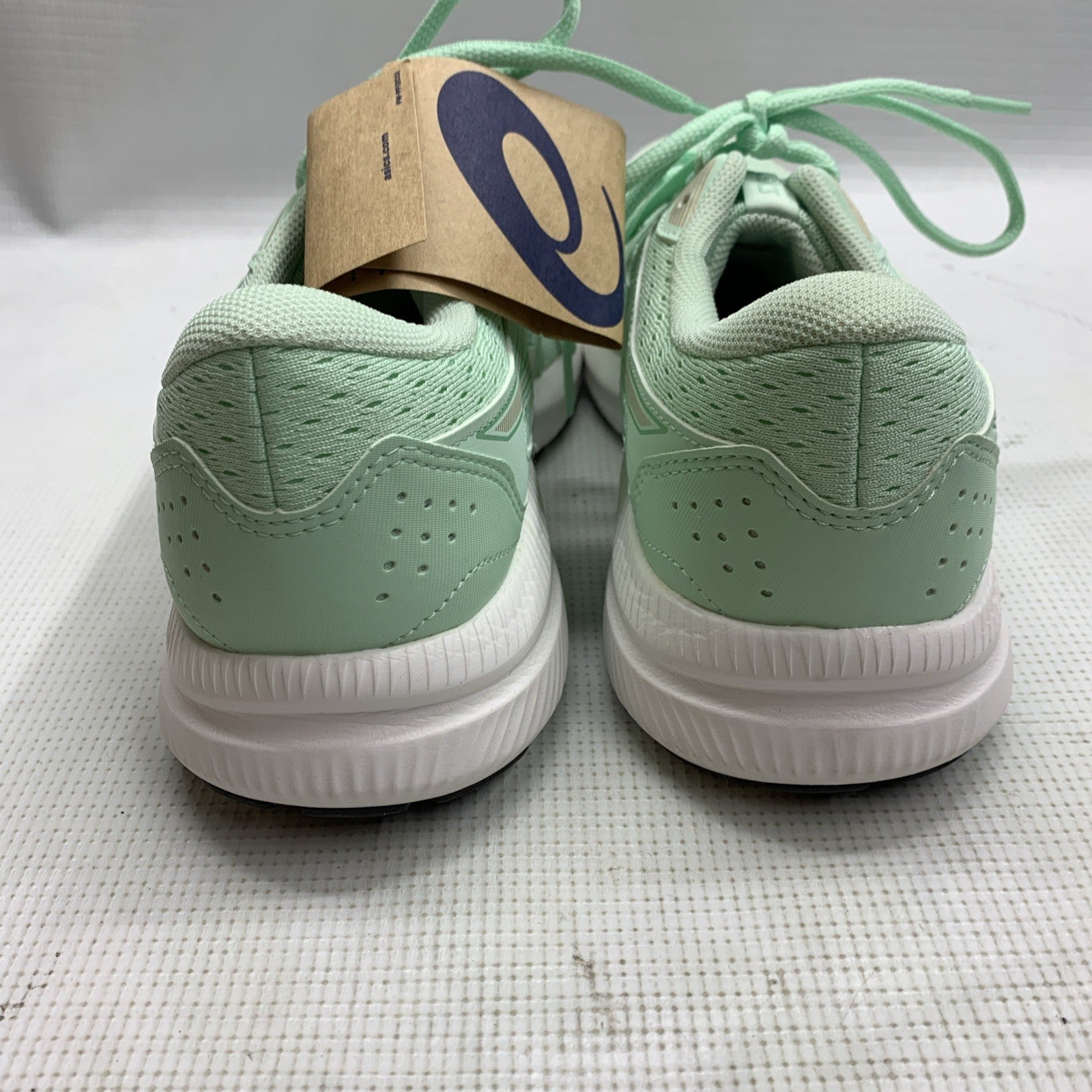 Asics Gel Contend 8 Mint Green Running Shoes Sneaker Sz 9 Women 1012B319 Lace-up