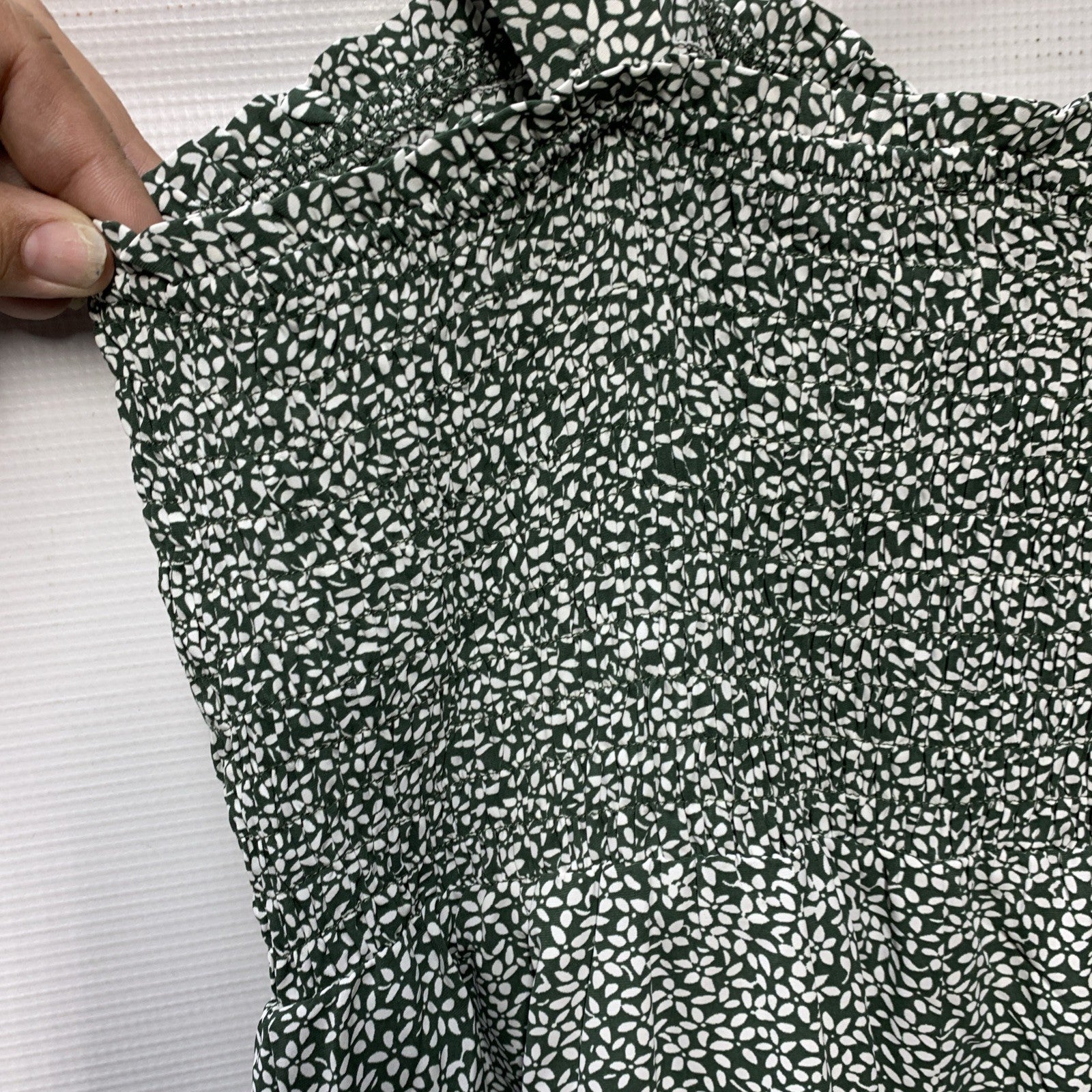 GRACE KARIN Summer Floral Boho Party Dress Sleeveless Strapped Swing Size Large