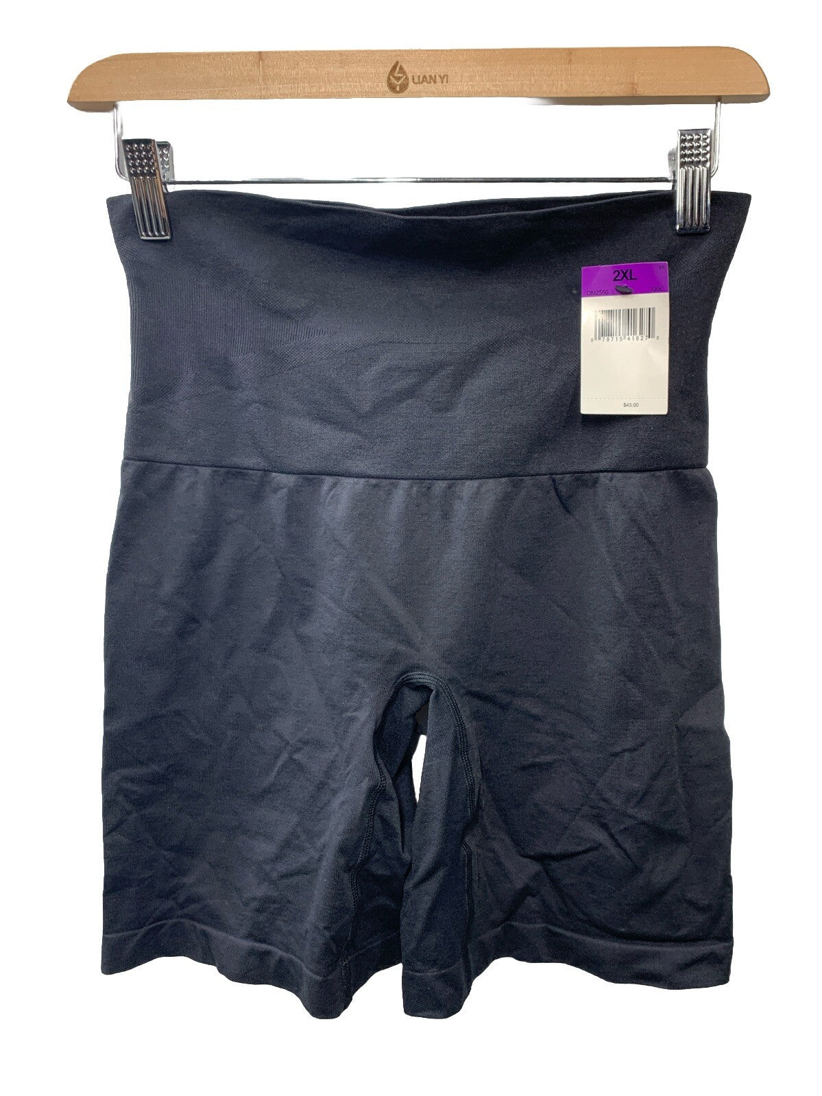 Maidenform Women Slim Waisters Thigh Slimmer Ultra Control DM2550 Black Size 2XL