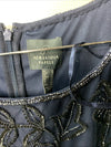 Alex Evenings Women's Blouson Beaded Long Dress Formal Cocktail Guest Size 18