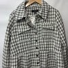 Laundry By Shelli Segal Fit and Flare Plaid Fabric Jacket (XL)