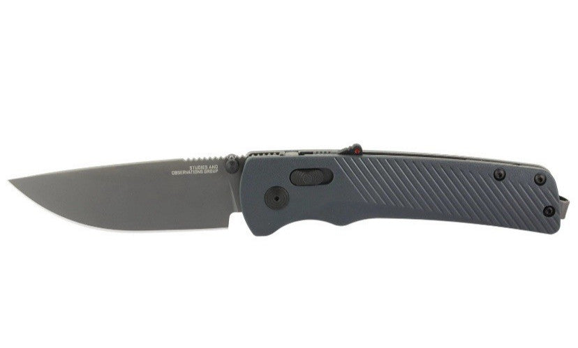 SOG Flash AT Urban Gray Assisted Folding Knife 3.45