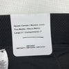Nike Women's Pro 3-inch black training shorts with a mid-rise fit, made of stretchy activewear fabric, size M.