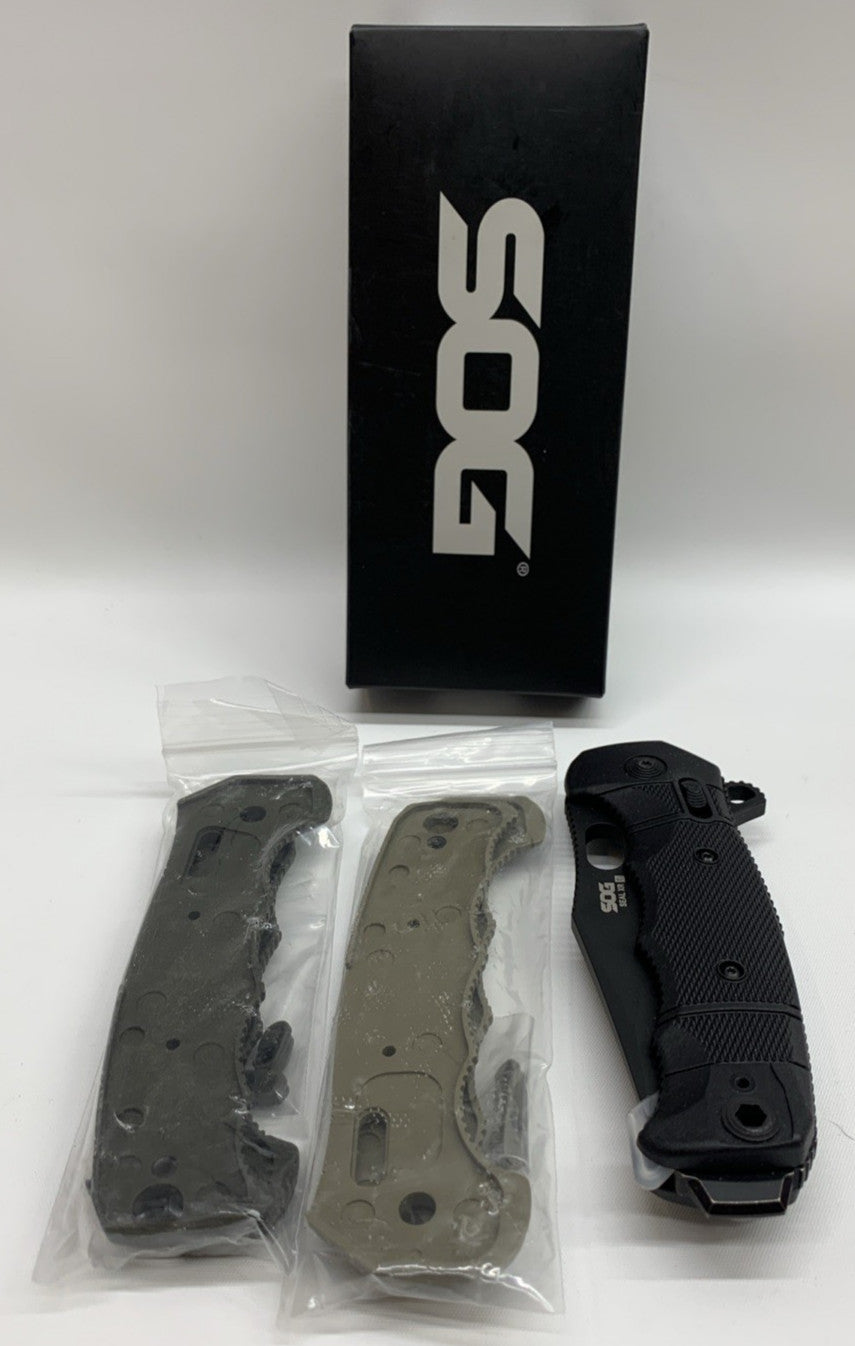 SOG SEAL XR TI Ambidextrous Folding Knife 3.9