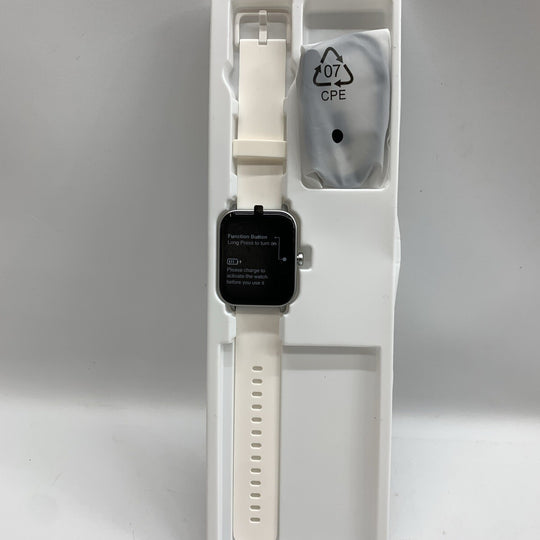 IDW19 Smart Watch Women White Waterproof Heart Color Display Blood Oxygen Alexa