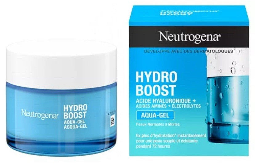 Neutrogena HydroBoost Hyaluronic Acid Hydrating Water Gel for Dry Skin Lot of 3