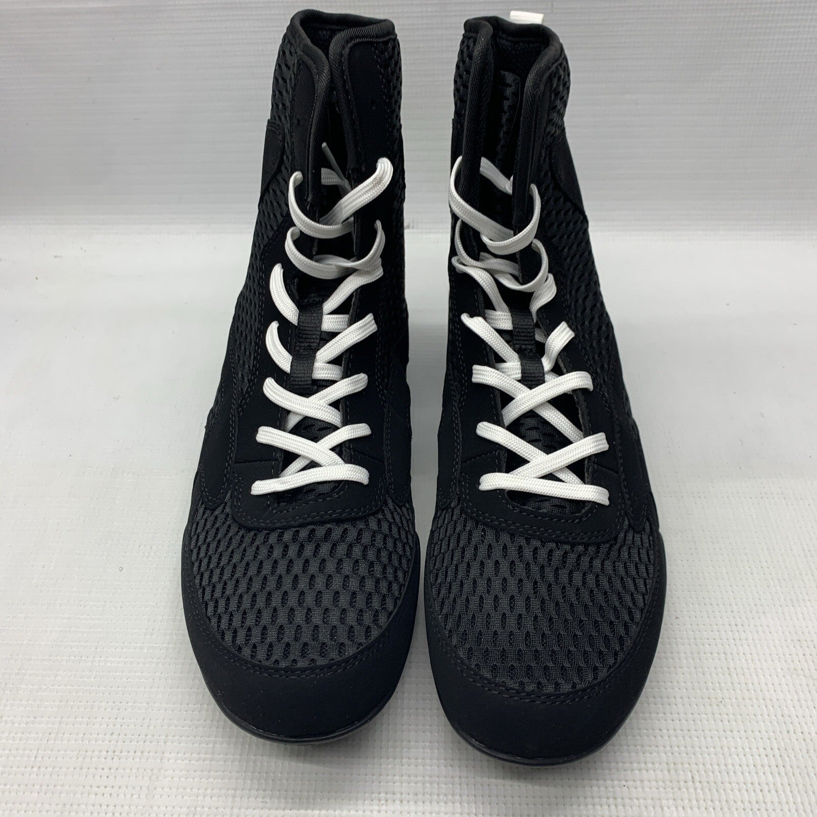 Venum Contender Men’s Size 9 High Top Boxing/MMA Shoes Blac0/wht Mid-cut Lace-up