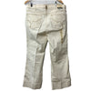 Ariat Larissa Slim Trouser Off White 34S High Rise Jeans Long Pants with Pockets