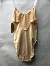 Capezio Camisole Leotard with Clear Straps Women's 63356-Z Scoop Front S Nude