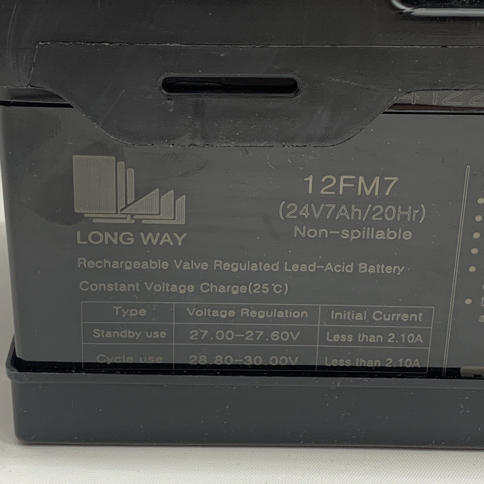 LONGWAY Rechargeable LeadAcid Battery 24V7AH20HR 12FM7 XMX613KIDSCAR Replacement