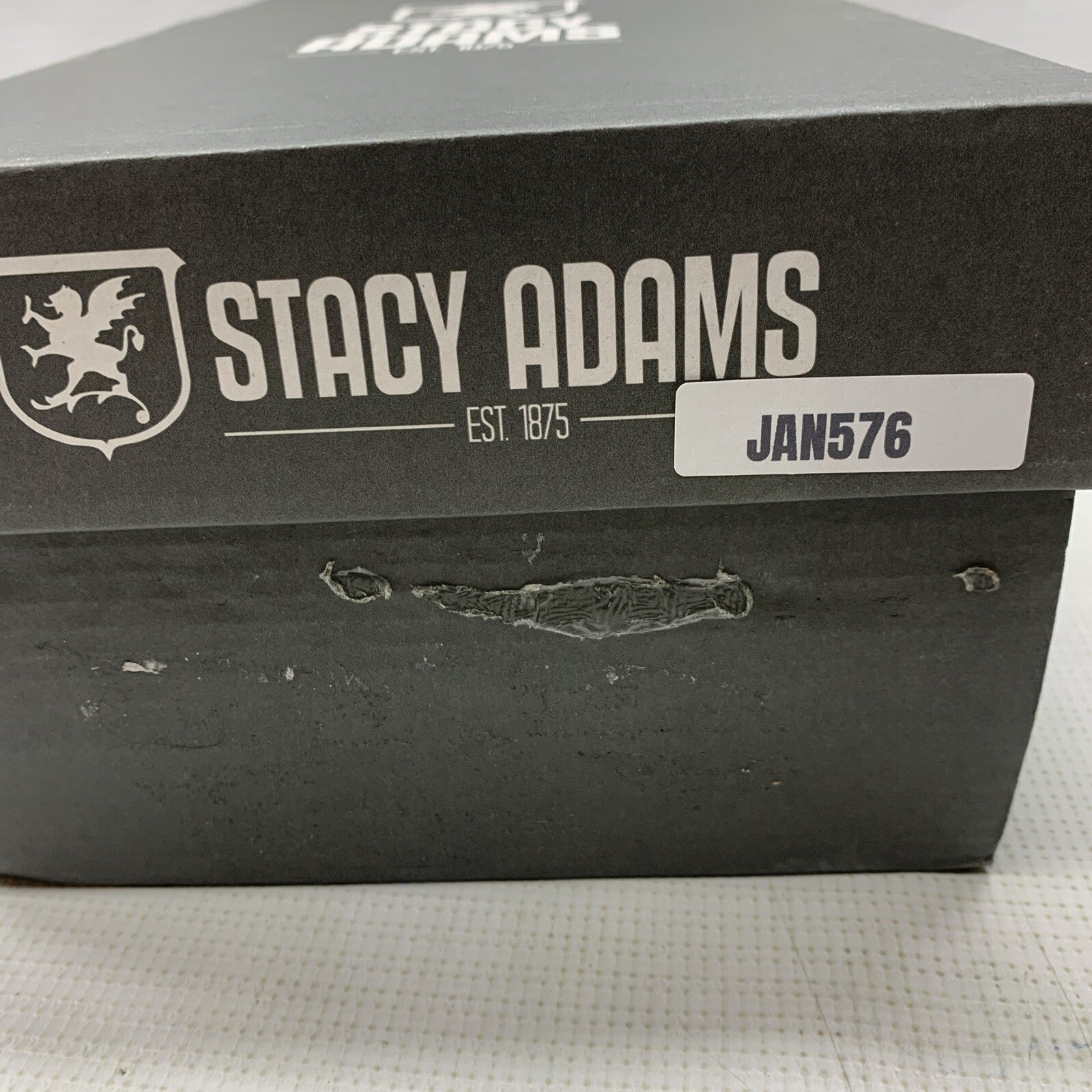 Man's Oxfords Stacy Adams Pharaoh Cap Toe Oxford 9M Black Lace-up Formal Shoes