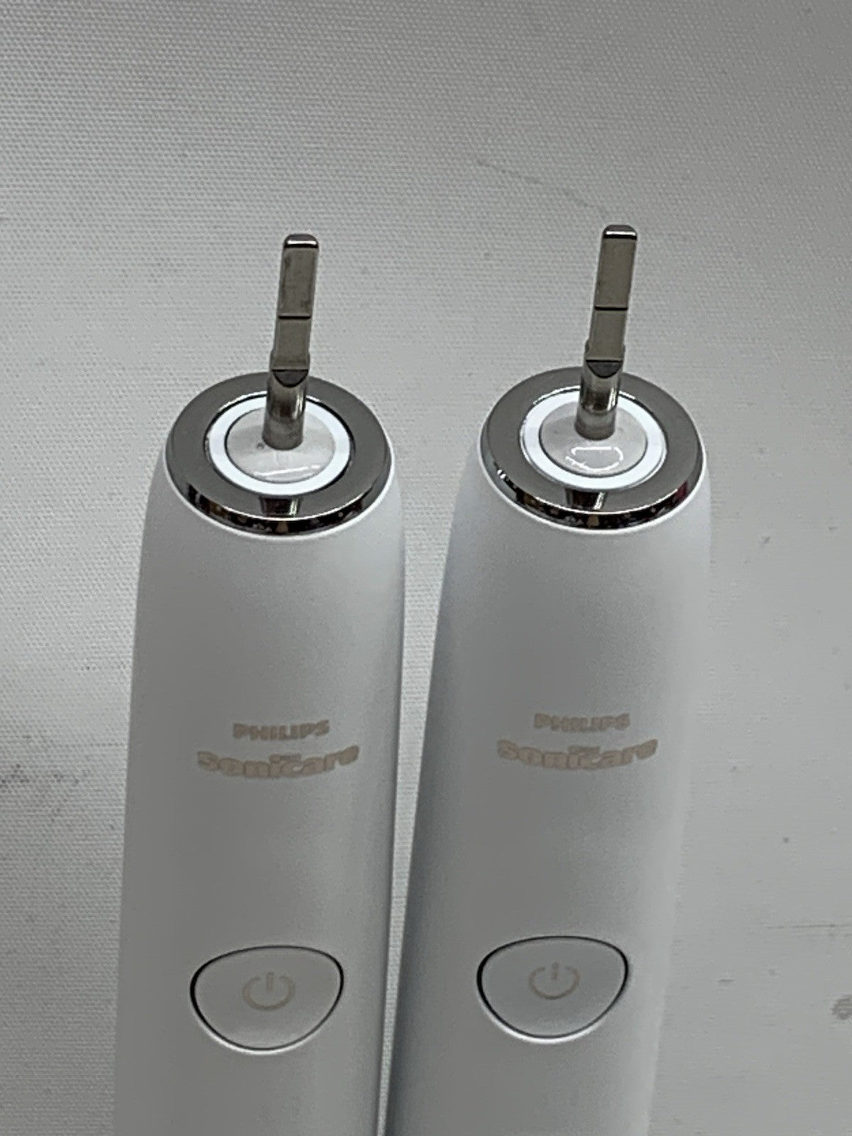 Philips Sonicare DiamondClean Power Toothbrush Handles HX991W - NO HEADS 2 PACK