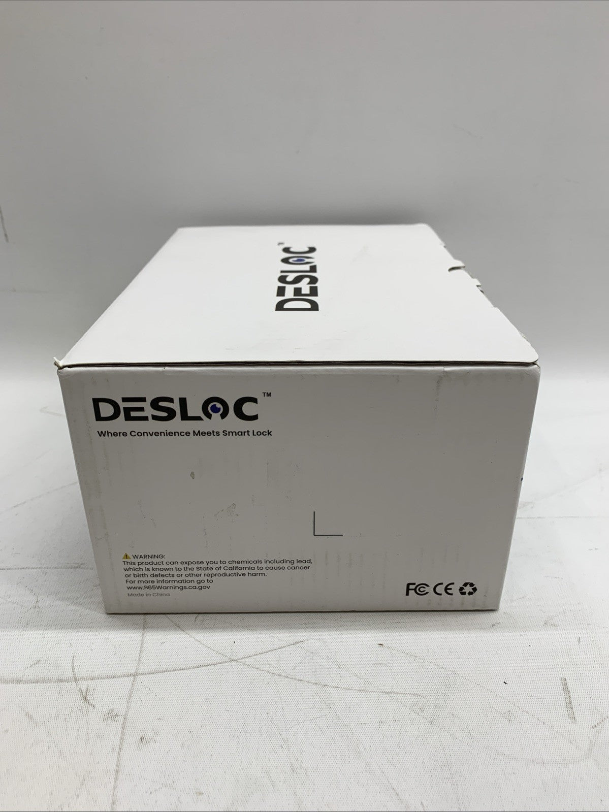 Desloc C110 Keyless Entry Fingerprint Smart Lock with Lever Set/Smart Screen