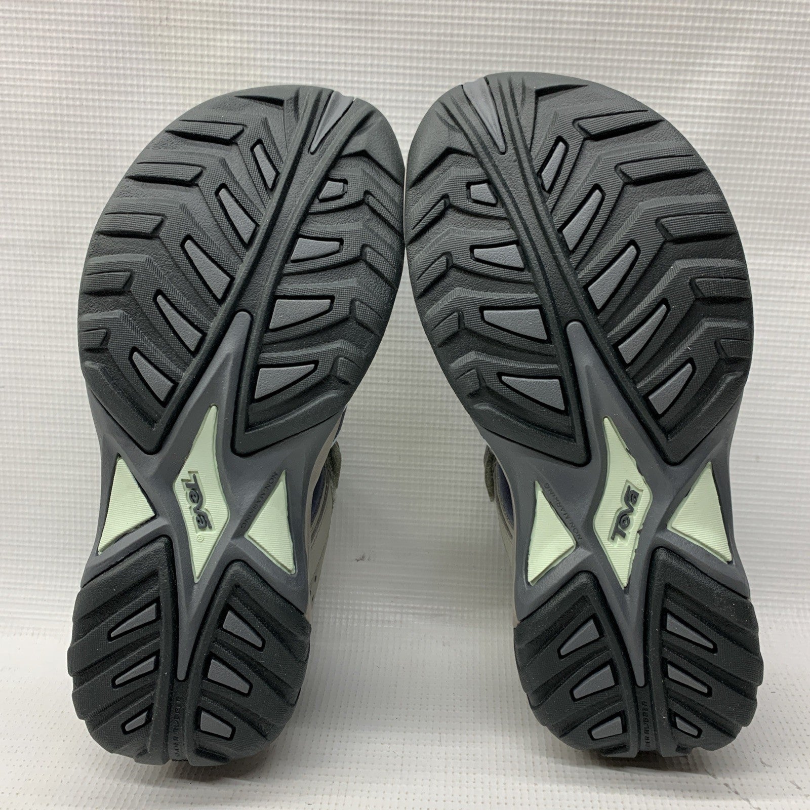 Teva 6154 Womens Omnium Hybrid Hiking Water Shoe Sandal Slate Hook & Loop Size 7