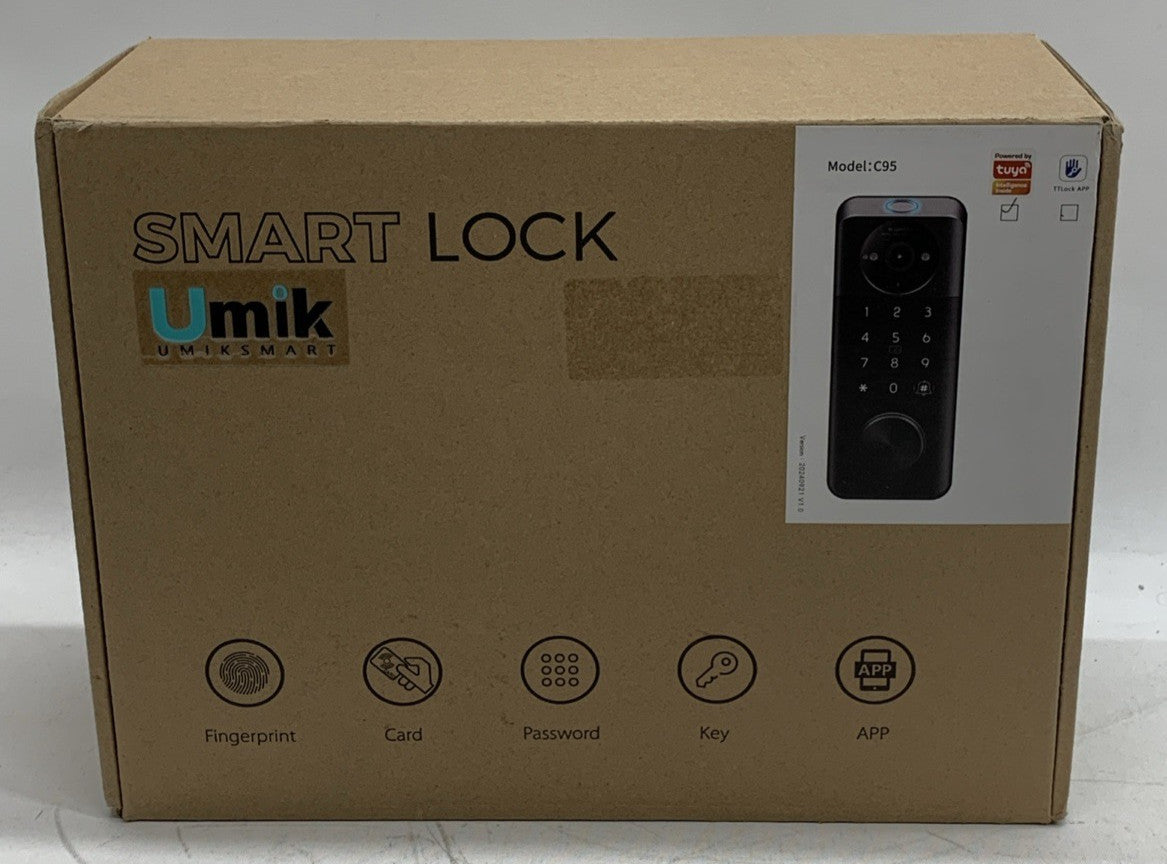 Umik Video Smart Lock with Camera 5 in 1 Keyless Entry Door Lock  w/App Control
