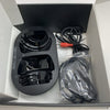 Wireless Headphones Black 4 TV Watching TV with Low Latency & Transmitter Base