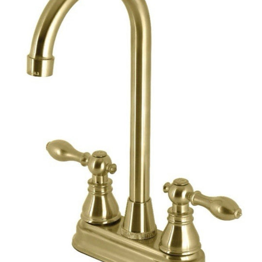 Kingston Brass KB497ACLSB American Classic Bar Faucet 1.8GPM 60PSI Deck Mount