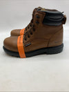 Iron Age Hauler 6” Plain Toe Waterproof Work Boot Size 8.5 Brown IA0160 Lace-up