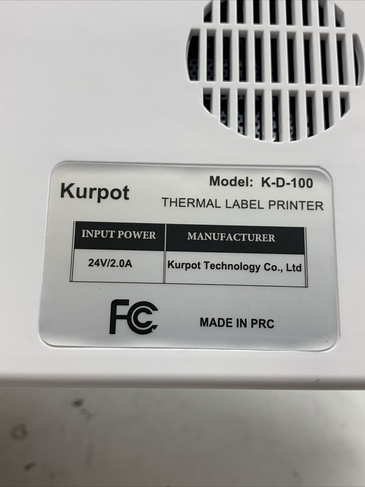 Thermal Label Printer - 4x6 Label Printer for Small Business Shipping Packages