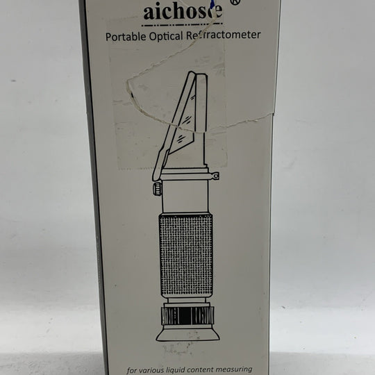 Aichose Portable Optical Honey Refractometer for Honey, Maple Syrup, & Molasses