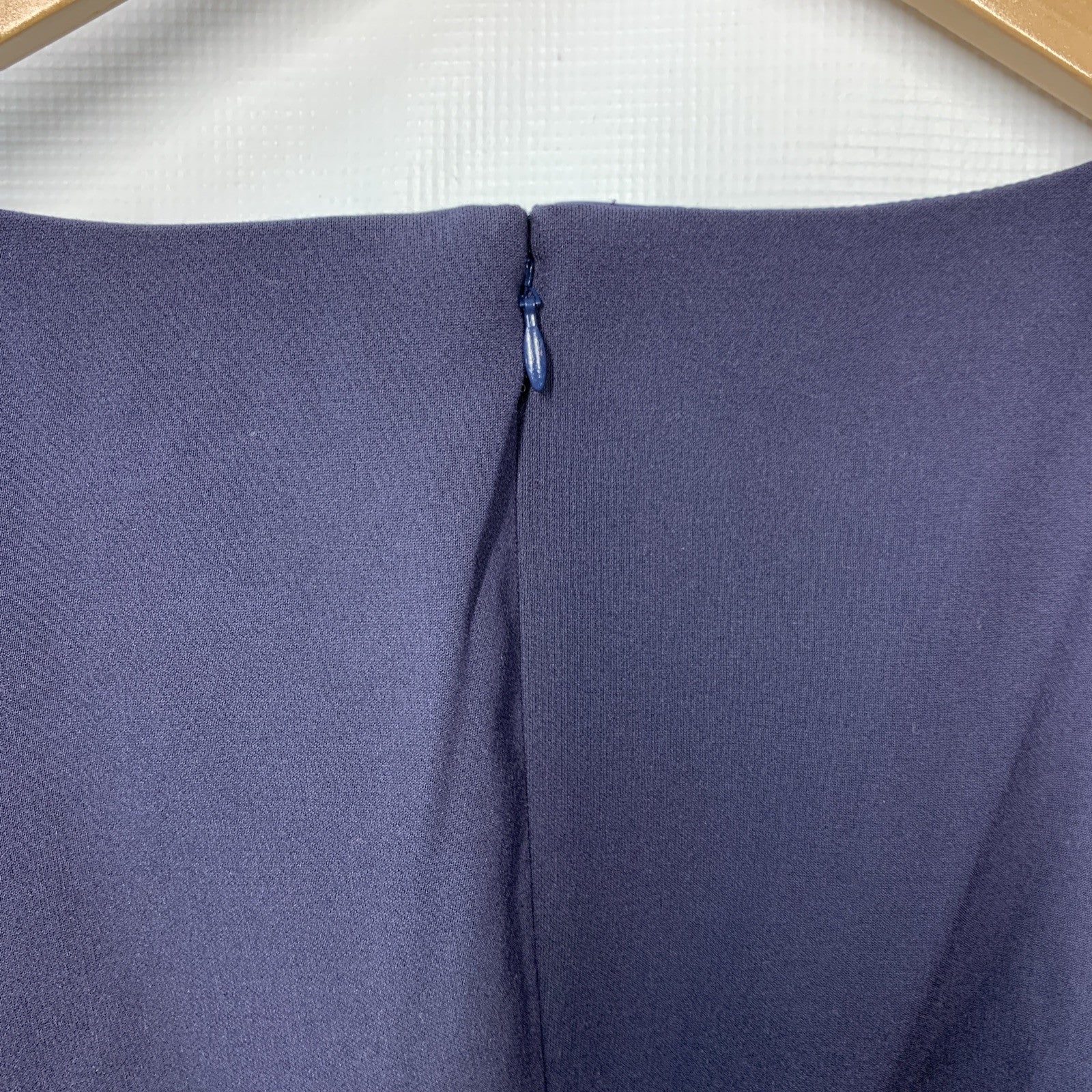 Likely Women's Ari Mini Dress Women's Navy Short Size 10 Back Zipper Navy Blue