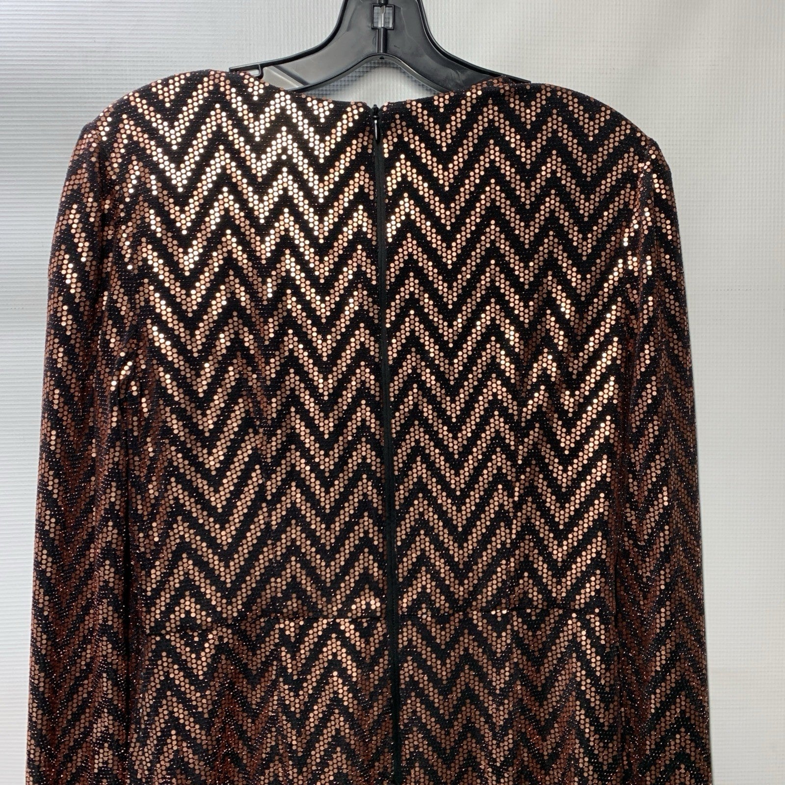 Maggy London Midi Dress Holiday Occasion Party Formal Night Long Sleeve Size 6