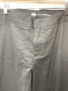 Dickies Women's Flat Front Stretch Twill Long Pant Desert Black Size 24 Regular