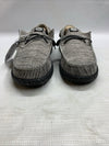 Hey Dude Wally Sport Knit Dark Grey Men's Loafers 40536-02 Size M9 Slip On Shoes