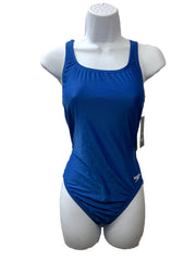 Speedo Women's Swimsuit One Piece Pro Lt Super Pro Solid Adult Blue Size 12/38