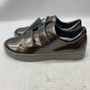 Revitalign Women's Malibu Bella Patent Pewter Sneakers Size 9B Hook & Loop Shoes