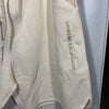 Armani Exchange Mens Drawstring Waffle Shorts Size 2XL Cream Casual with Pockets