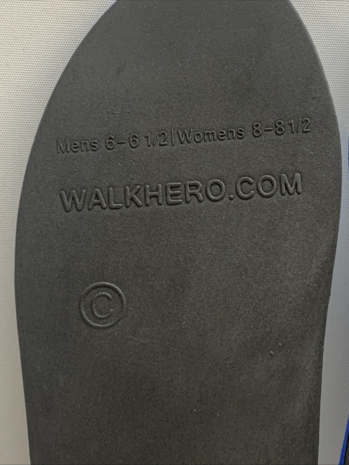 Walk Hero Orthotic Insoles Men's 6-6.5  Women’s 8-8.5, For Comfort & Support
