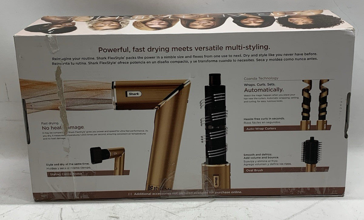 Shark FlexStyle Air Styling & Drying System | Powerful Hair Dryer Brush HD433CP